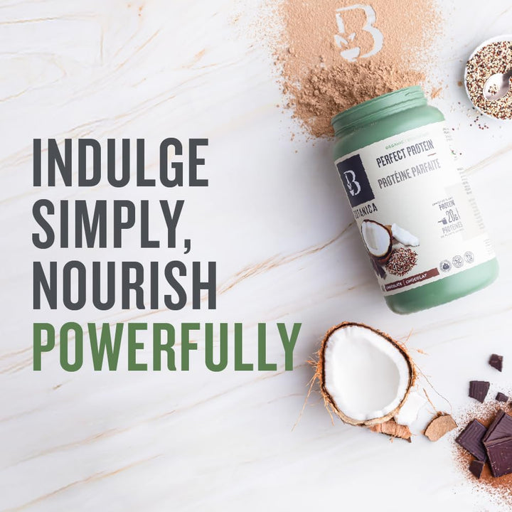 Botanica – Perfect Protein Powder – Chocolate – 840g – Vegan stevia free