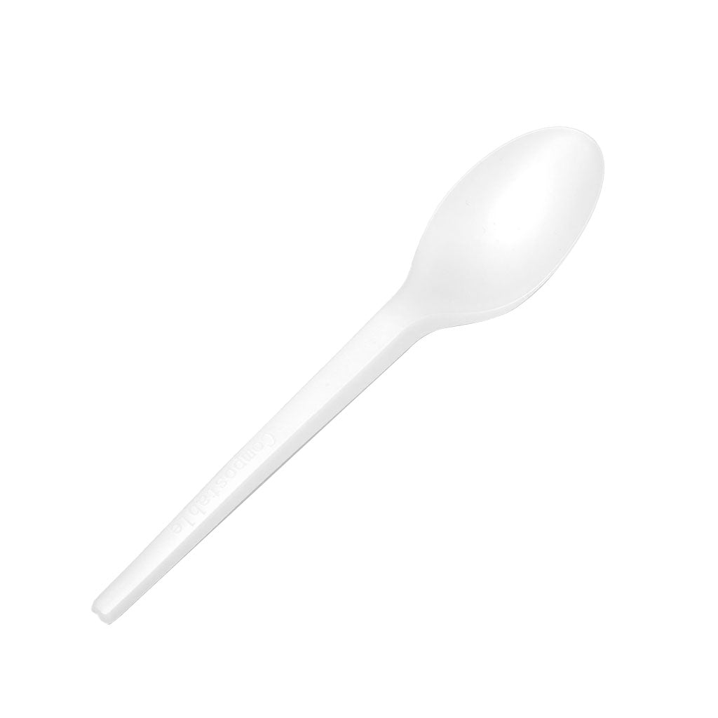 6.5" CPLA Compostable Spoons or Forks or Knives  - Sold By The Case