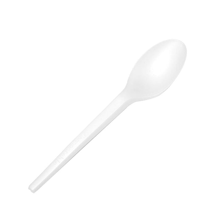 6.5" CPLA Compostable Spoons or Forks or Knives  - Sold By The Case