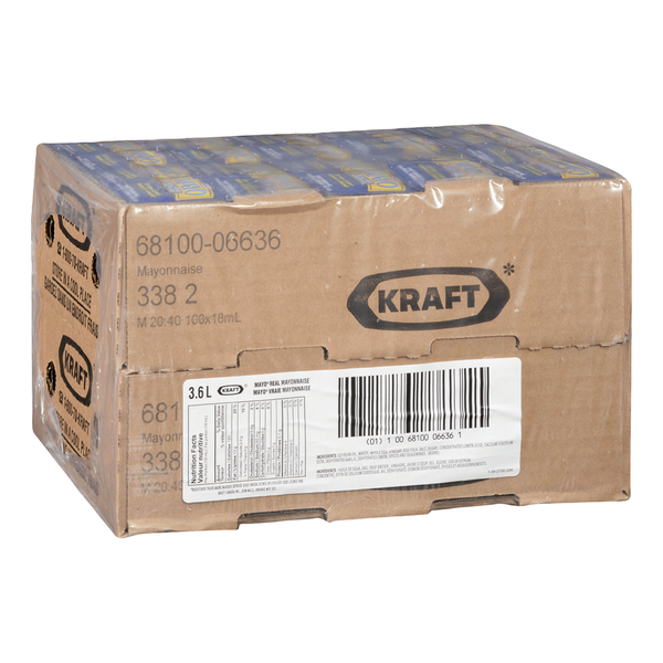 Mayonnaise Kraft - 4 paquets de 200 unités - Épicerie et produits alimentaires - Distribution canadienne - Livraison gratuite au Canada pour les commandes de plus de 199 $ CA