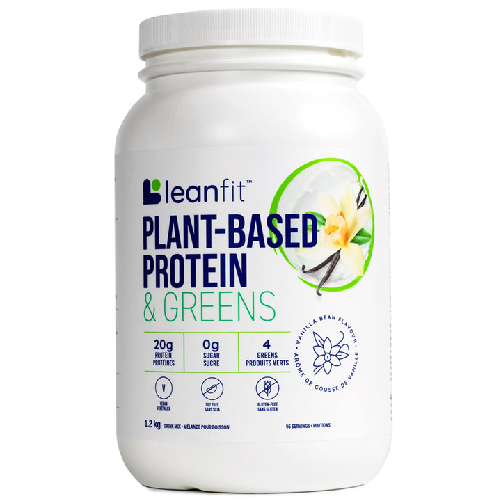 LeanFit – Plant-Based Protein & Greens – Natural Vanilla – 1.2 kg