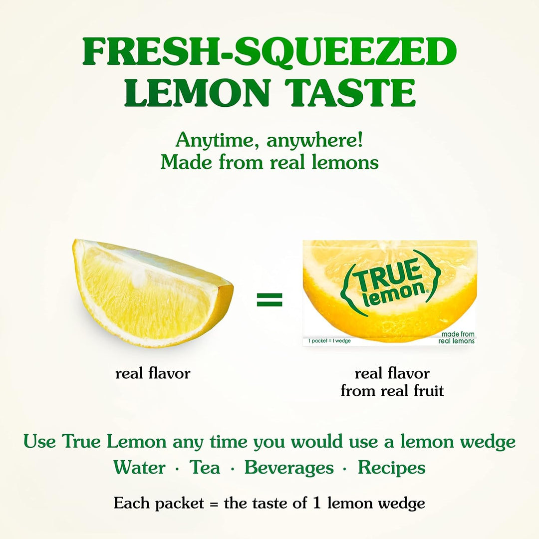 True Lemon – Water Enhancer – Lemon – 100 Packets – Sugar-Free