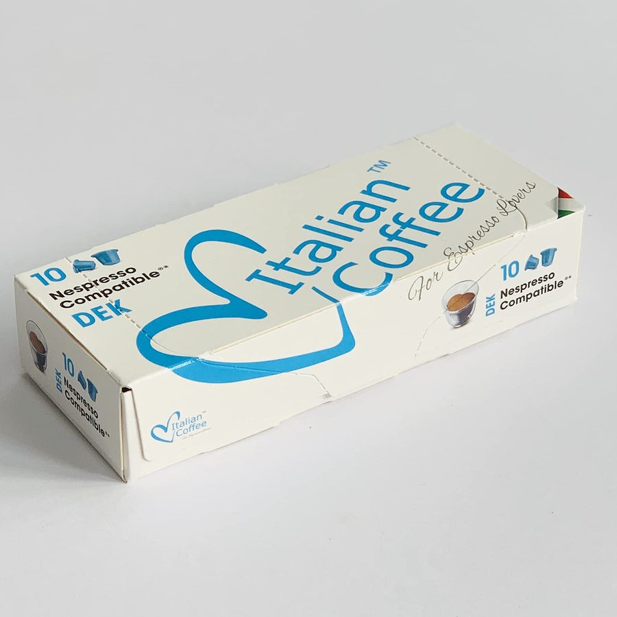 Delicitaly – Italian Espresso Capsules – Decaffeinated – 100 Pods