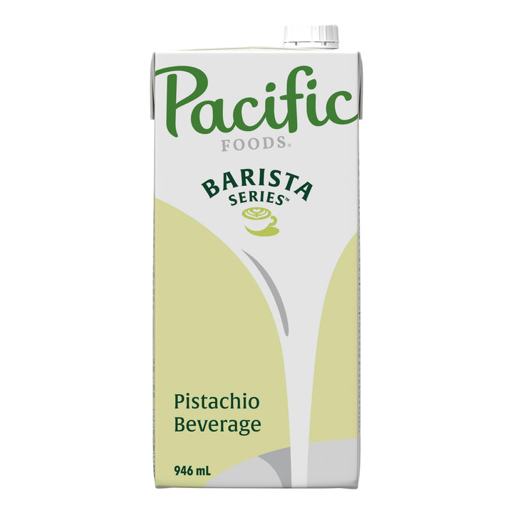 Pacific Foods Barista Series Pistachio Milk – 2 x 32 oz Plant-Based Beverage - Canadian Distribution - Ships Free Within Canada on Orders Above CAD $199
