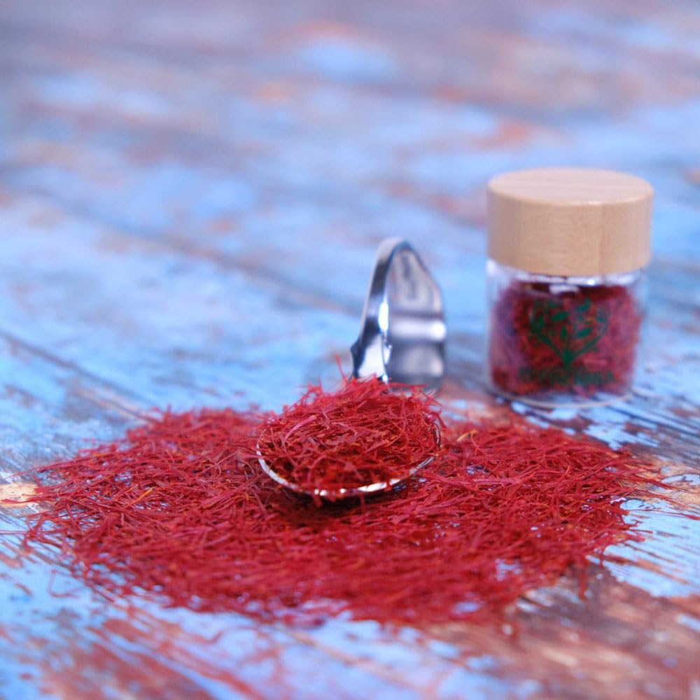 EUPHERBIA – Saffron Threads – Grade A Plus – 3g – Hand harvested