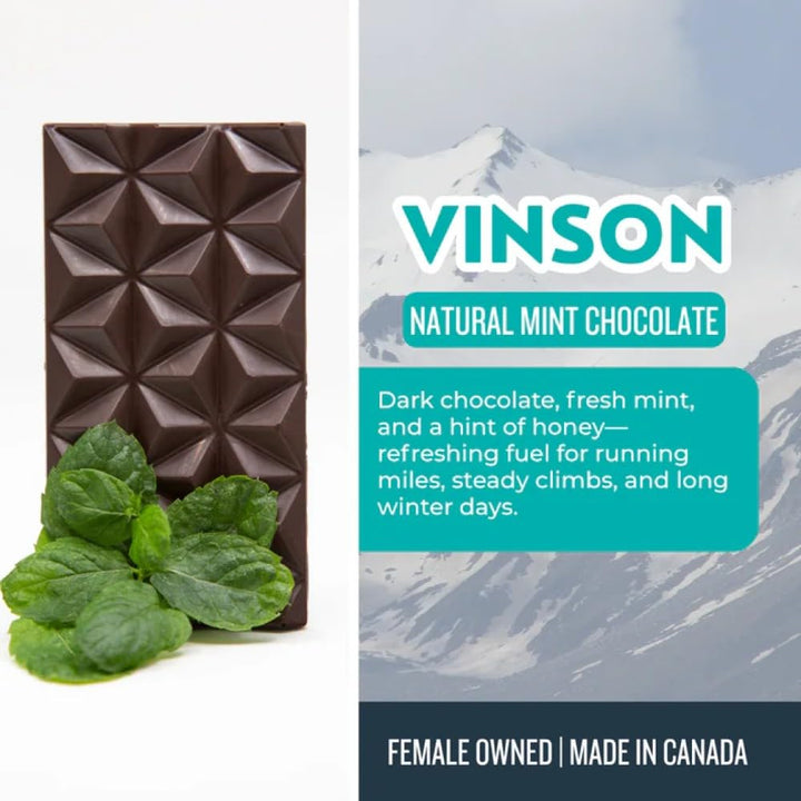 7 Summits Snacks Superfood Chocolate Bars Explorer Box – 10 Bars (80g each) - Canadian Distribution - Ships Free Within Canada on Orders Above CAD $199