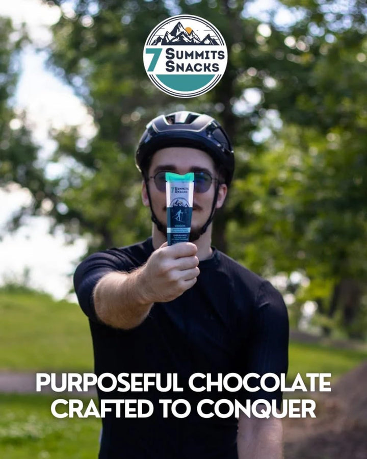 7 Summits Snacks Vinson Endurance Chocolate Bar 12x31g - Canadian Distribution - Ships Free Within Canada on Orders Above CAD $199