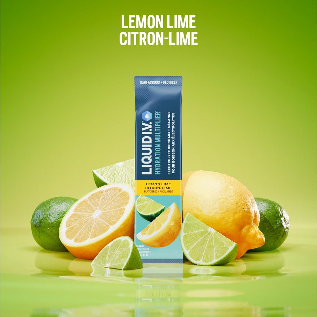 Liquid I.V. – Hydration Multiplier – Lemon Lime – 18 Sticks