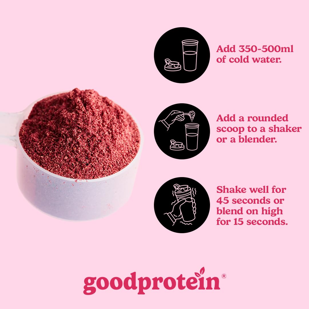 GoodProtein – Red Superfood Juice Powder – Mixed Berries – 225 g