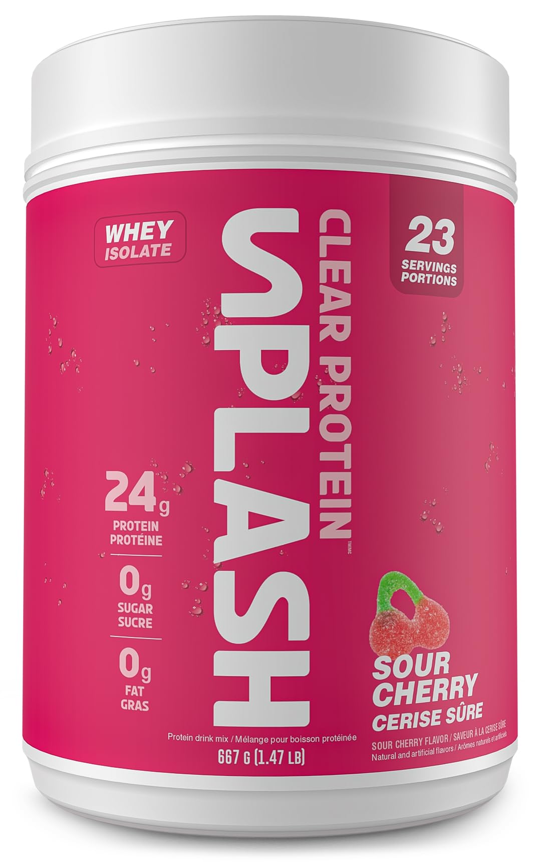 Revolution Nutrition – Splash Clear Isolate – Sour Cherry – 667g