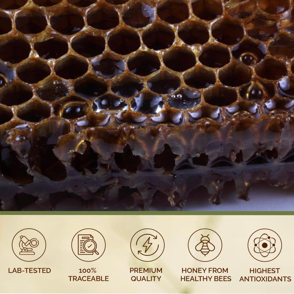 Oneroot – Canadian Raw Buckwheat Honey – Unpasteurized – 3 kg