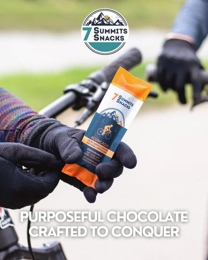 7 Summits Snacks Aconcagua Endurance Bar – 12 Pack (31g each) - Canadian Distribution - Ships Free Within Canada on Orders Above CAD $199