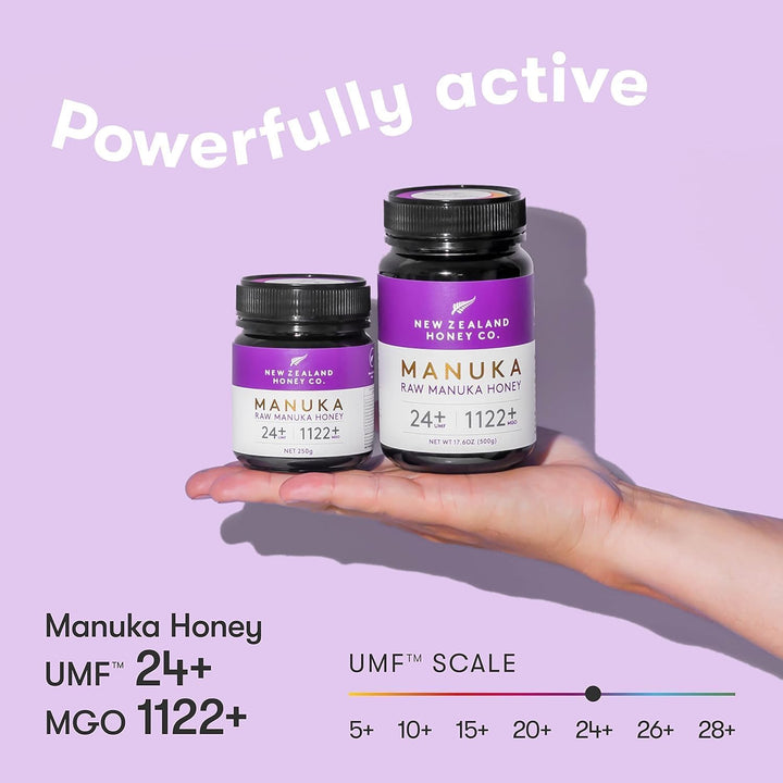 New Zealand Honey Co. – Manuka Honey – UMF 24+ / MGO 1122+ – 8.8 oz