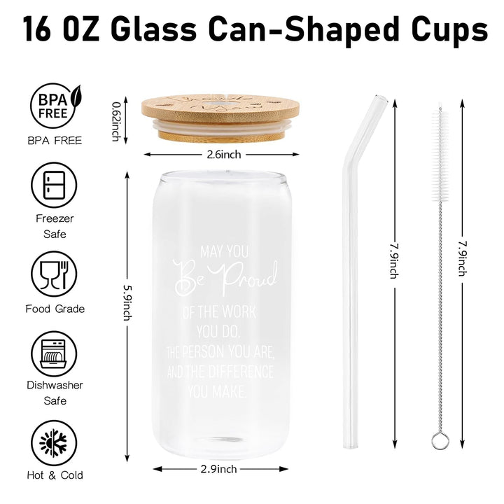 Can Shaped Glass Cups for Gifts