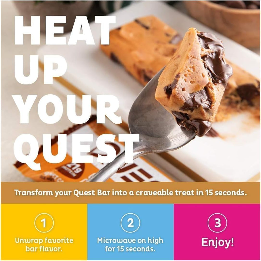 Quest – Protein Bar – Chocolate Chip Cookie Dough – 12 Pack