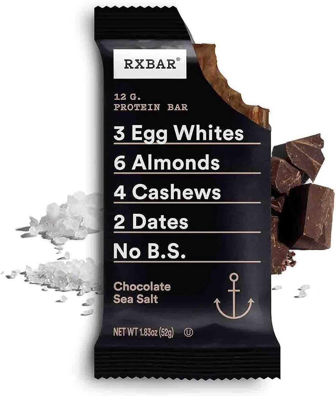RXBAR – Protein Bar – Chocolate Sea Salt – 12 x 52 g