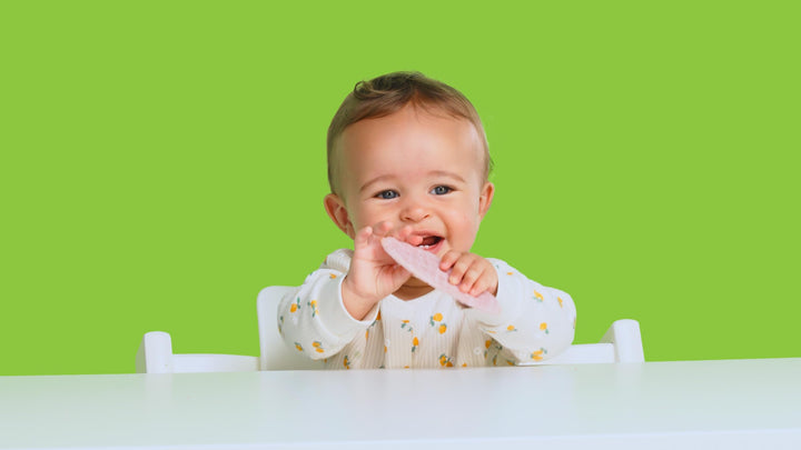 Kiddylicious Strawberry Wafers – Gentle Baby Snacks for 6+ Months – Gluten-Free, Dairy-Free & Vegan – 24 Pieces, 96g - Canadian Distribution - Ships Free Within Canada on Orders Above CAD $199