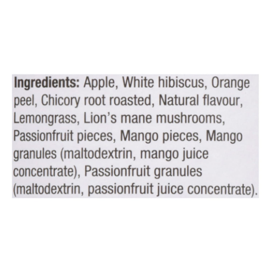 Tisane Tetley Mangue Fruit de la Passion, Tisane aux fruits sans caféine, 20 sachets (40g), Mélange mangue douce et fruit de la passion acidulé, Certifié Kasher - (Paquet de 6)