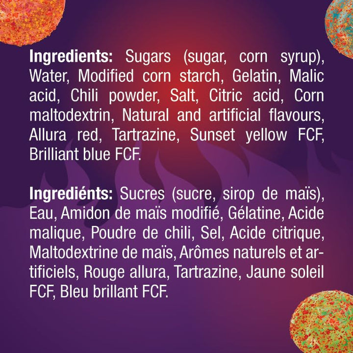 Skittles Sweet Heat Gummy Candy, 2 x 164g Bag - Canadian Distribution - Ships Free Within Canada on Orders Above CAD $199