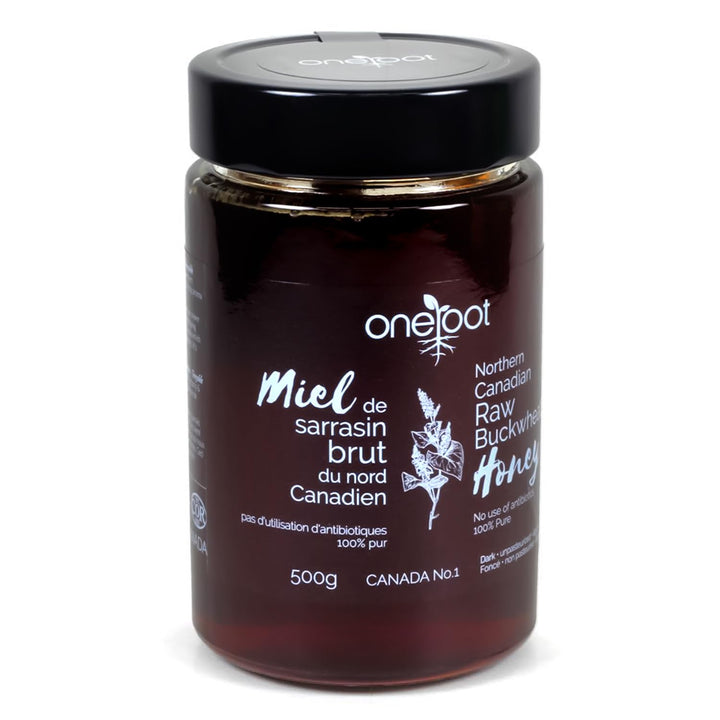 ONEROOT – Buckwheat Honey – Raw & Unpasteurized – 500g