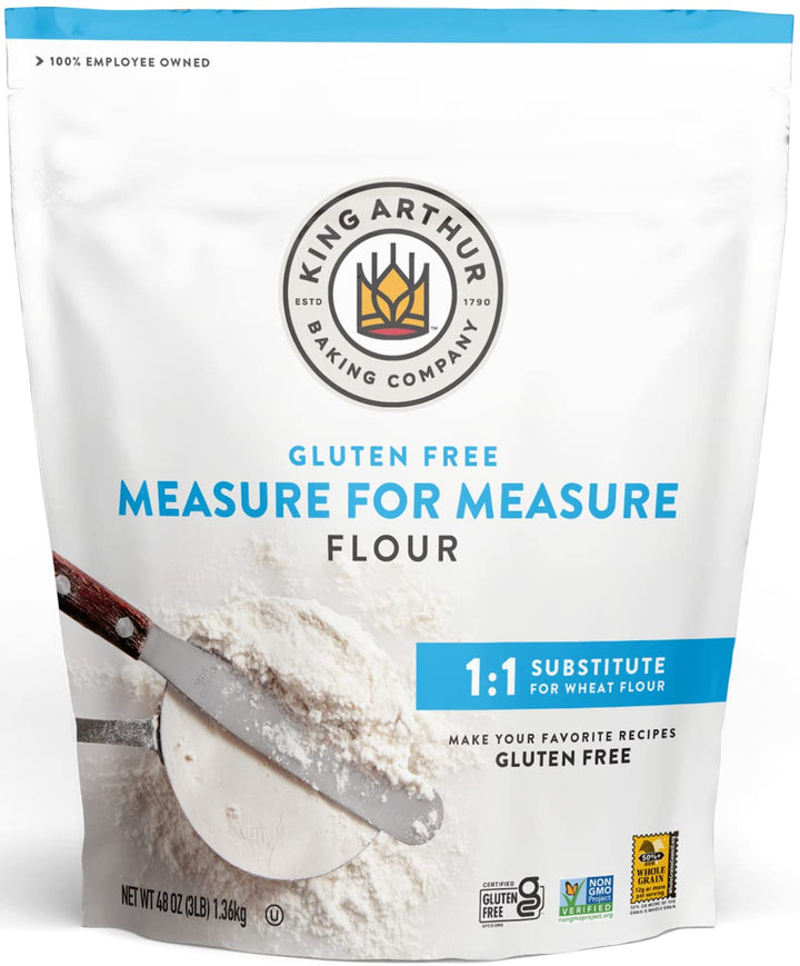 King Arthur Baking Company gluten-free flour package on a white background