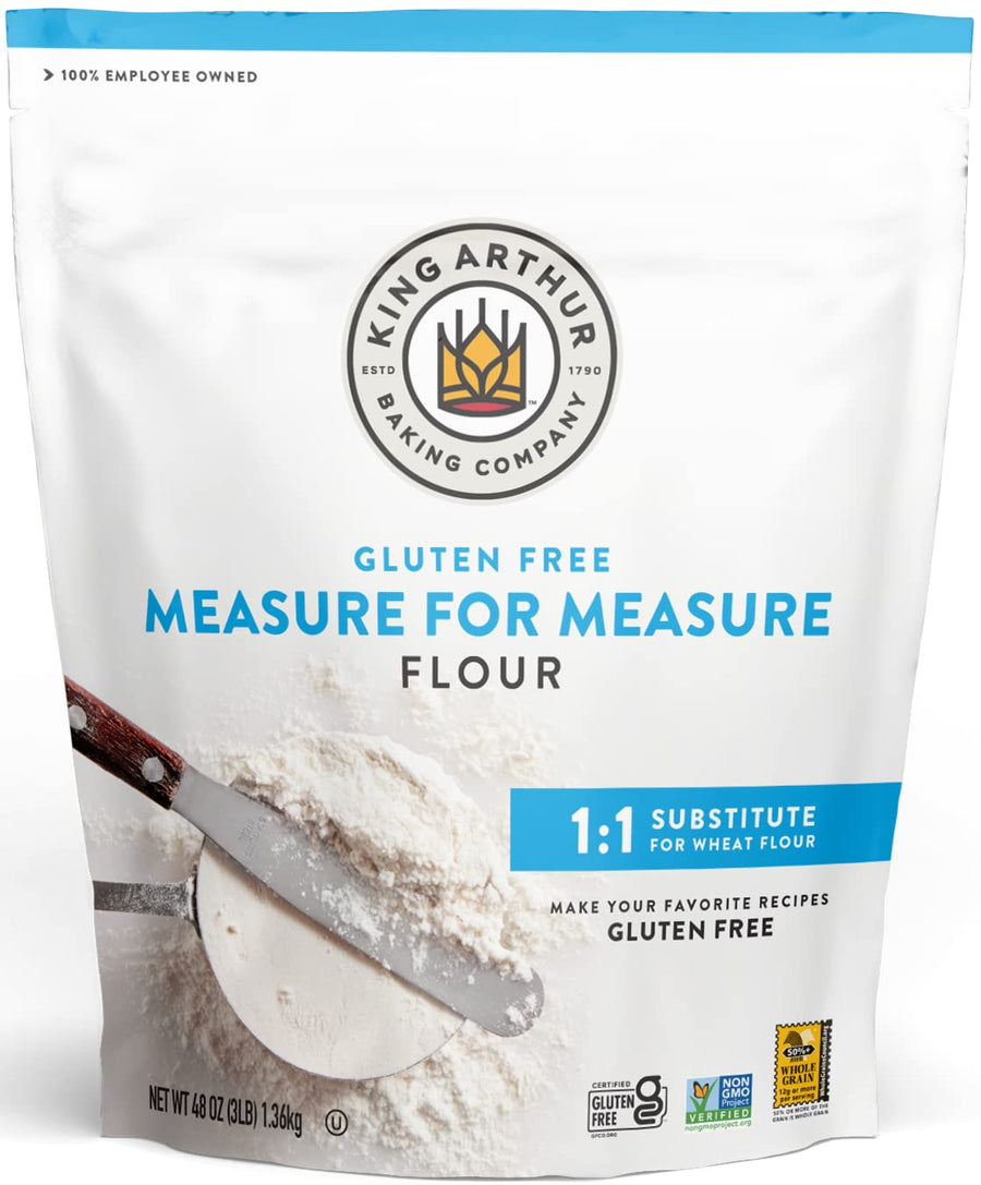 King Arthur Baking Company gluten-free flour package on a white background