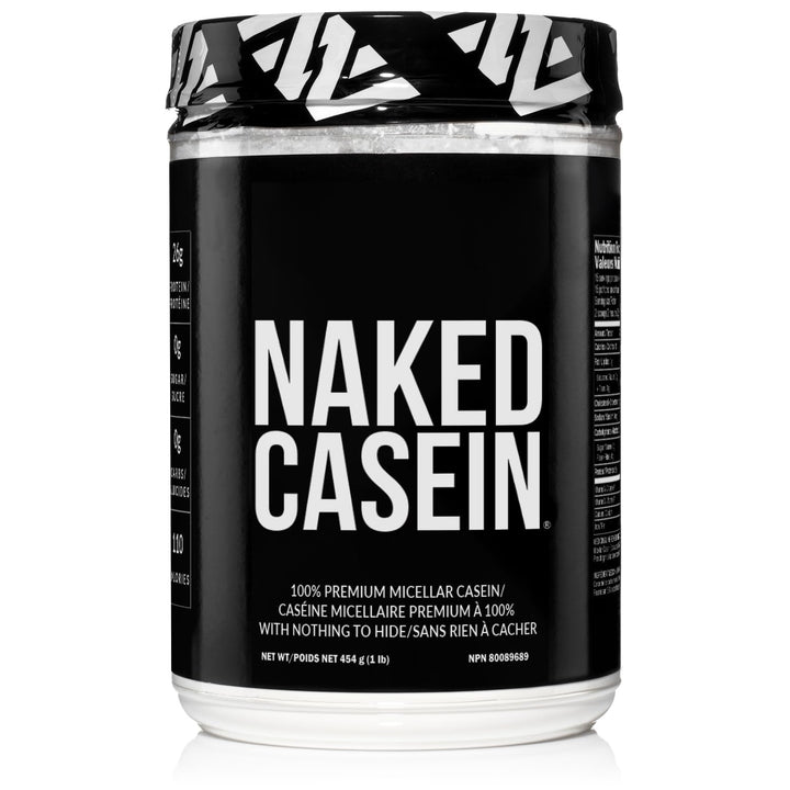 Naked Nutrition – Casein Protein – Unflavoured – 1lb – Micellar casein