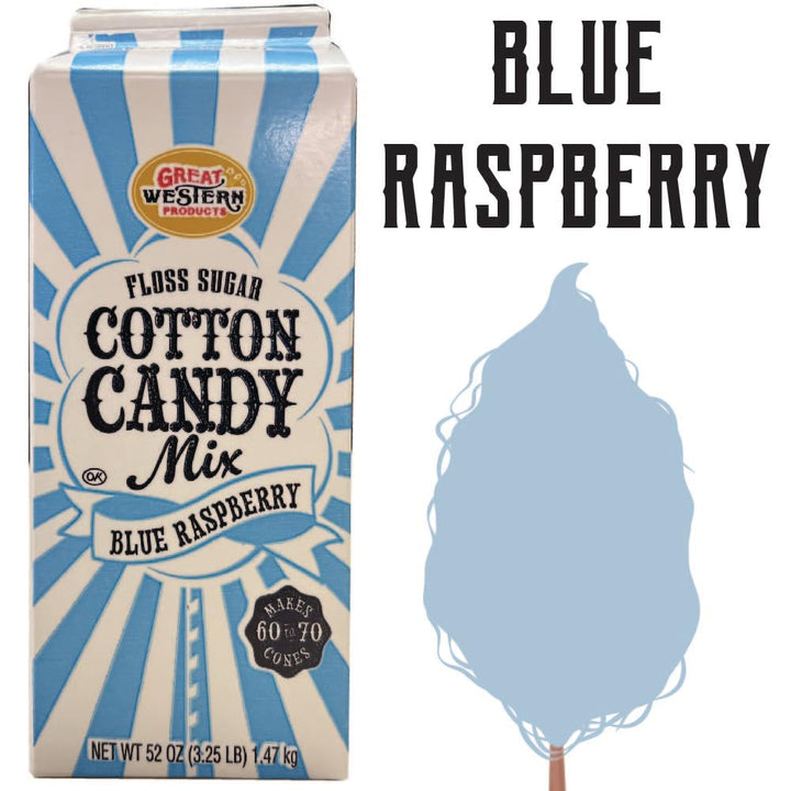 Cotton Candy Floss Sugar – Floss Sugar – 6 Flavours – 6 Pack / 3.25lb – Makes ~420 Cones