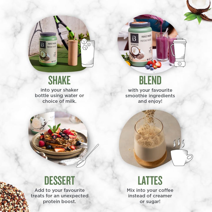 Botanica – Organic Vegan Perfect Protein – Vanilla – 780g