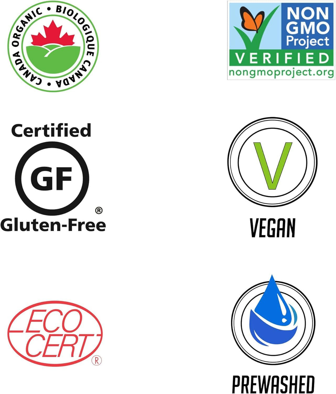 GoGo Quinoa Royal White Grain - Organic, Gluten-Free, Non-GMO, Vegan, Kosher | 2 x 500g - Canadian Distribution - Ships Free Within Canada on Orders Above CAD $199