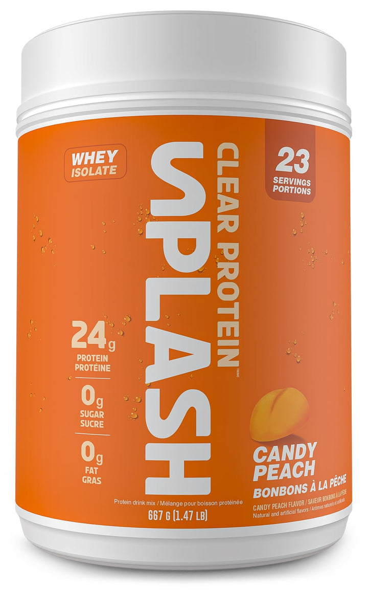 Revolution Nutrition – Splash Clear Isolate Protein – Candy Peach – 667g