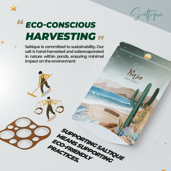 Baja – Sea Salt Fine Ground – Organic Mineral Rich – 5 lb