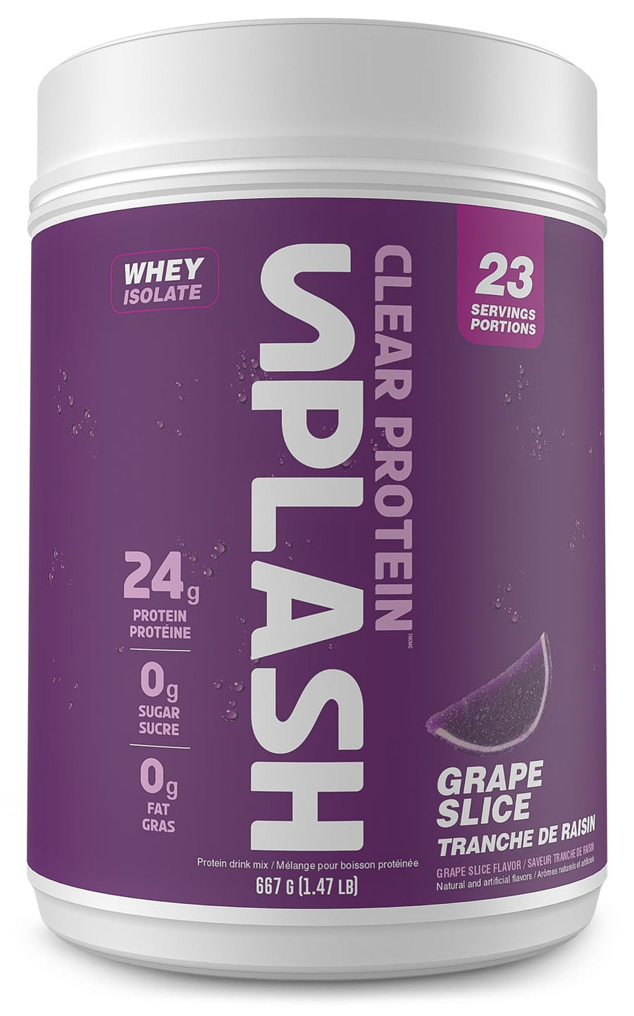 Revolution Nutrition – Splash Clear Isolate – Grape Slice – 667g