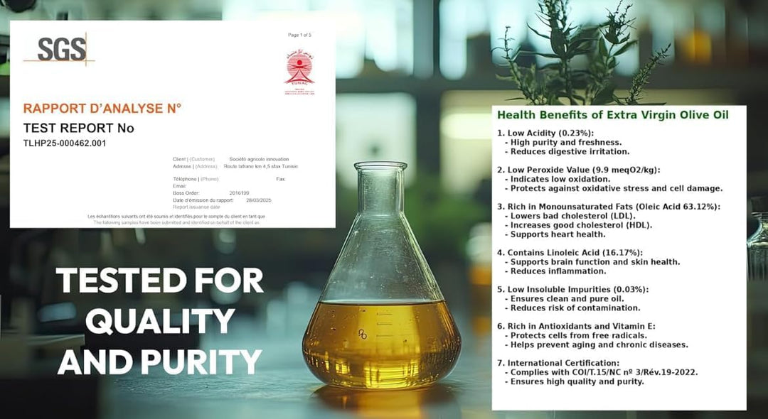 Golden Spoon – Extra Virgin Olive Oil – Chemlali / Low Acidity – 3L – Gold Medal Winner