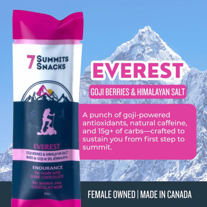 7 Summits Snacks Chocolate & Superfood Explorer Box – 10 Bars (5x31g & 5x80g) - Canadian Distribution - Ships Free Within Canada on Orders Above CAD $199