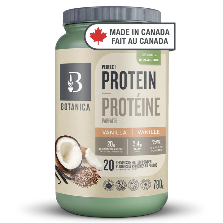Botanica – Organic Vegan Perfect Protein – Vanilla – 780g
