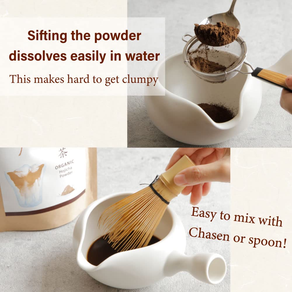 KIMIKURA – Hojicha Powder – Culinary Grade – 500g – Japanese roasted tea