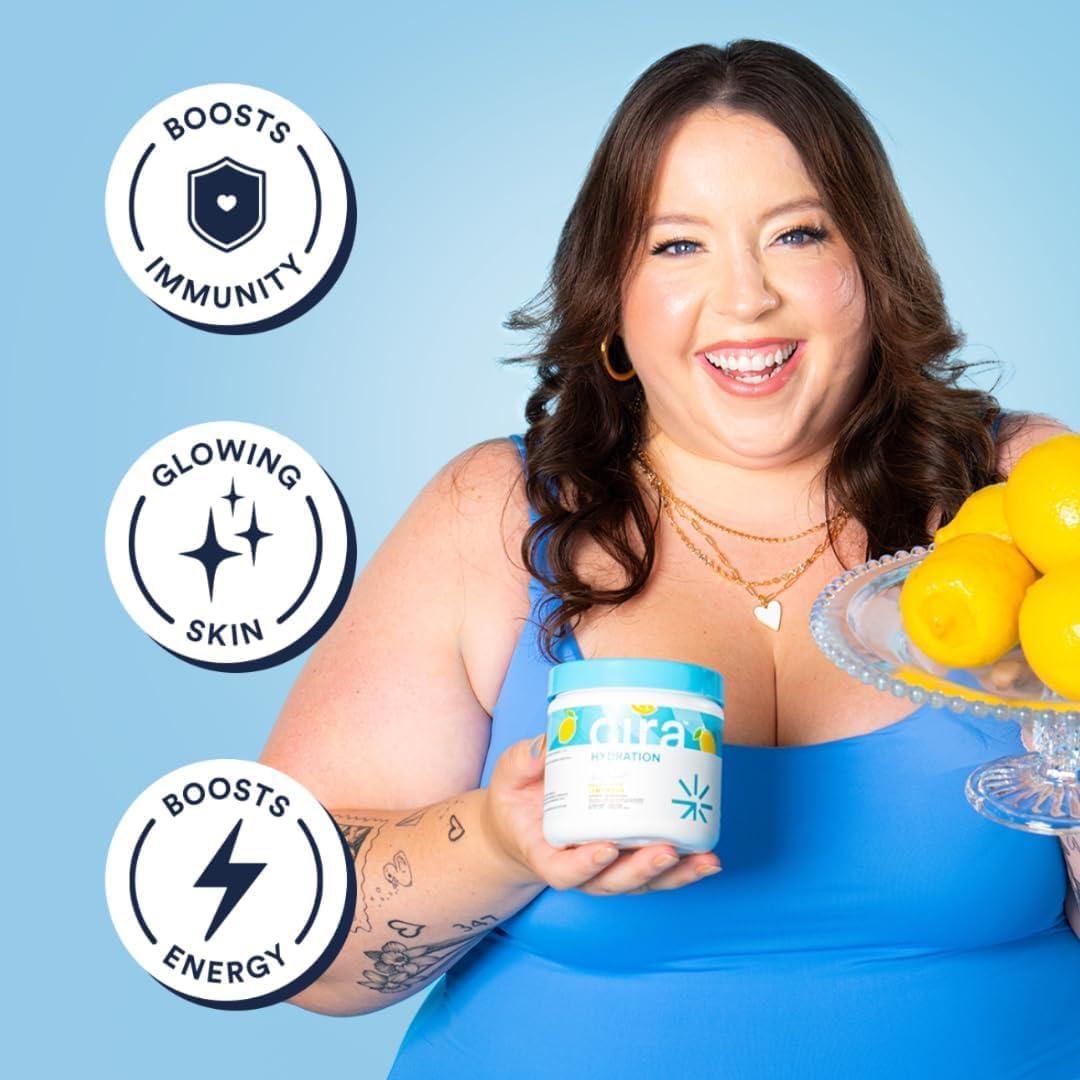 Cira x Alicia McCarvell – Hydration Powder – Self Love Lemonade – 45 Servings