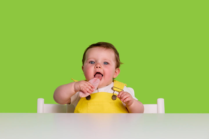 Kiddylicious Strawberry Wafers – Gentle Baby Snacks for 6+ Months – Gluten-Free, Dairy-Free & Vegan – 24 Pieces, 96g - Canadian Distribution - Ships Free Within Canada on Orders Above CAD $199