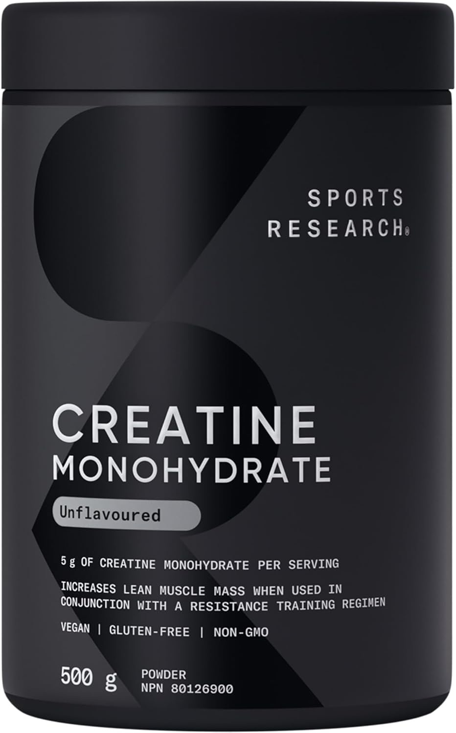 Sports Research – Creatine Monohydrate – 100 Servings