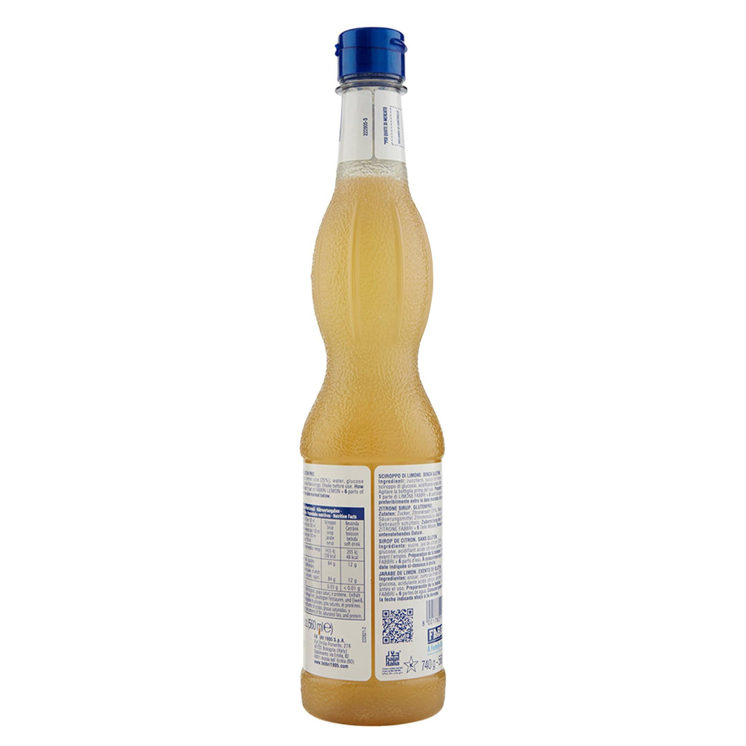 Fabbri – Flavoring Syrup – Lemon – 560ml
