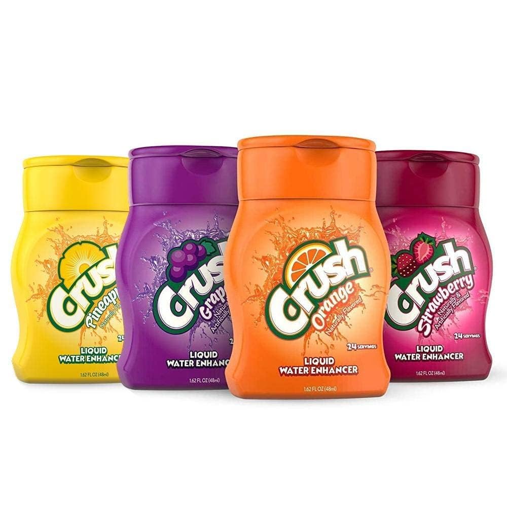 Crush – Liquid Water Enhancer – Variety Pack – Multi flavour