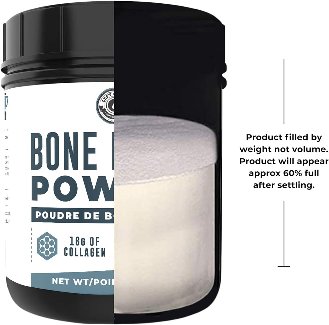 Grass-Fed Bone Broth Protein Powder – 21g Protein, 16g Collagen – Keto/Paleo