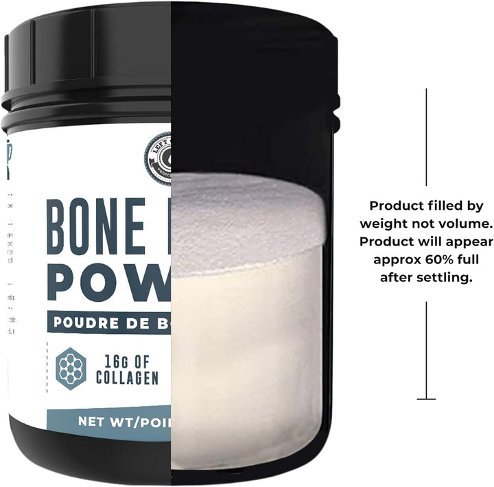 Grass-Fed Bone Broth Protein Powder – 21g Protein, 16g Collagen – Keto/Paleo