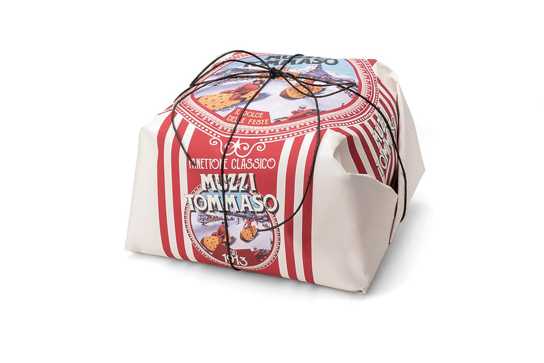 Fabbri – Tommaso Muzzi – Panettone – Traditional with Candied Fruit – 1.1 lb