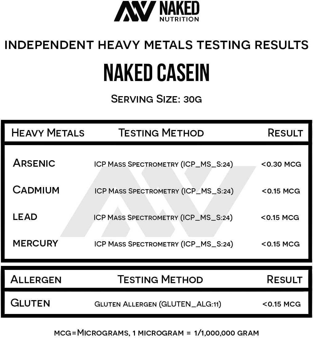 Naked Nutrition – Casein Protein – Unflavoured – 1lb – Micellar casein