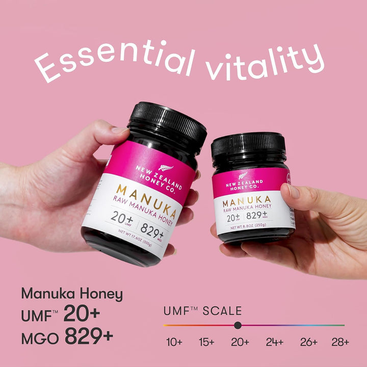 New Zealand Honey Co. – Manuka Honey – UMF 20+ / MGO 829+ – 250 g