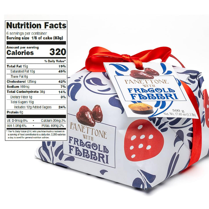 Fabbri – Panettone – Strawberry – 1.1 lb