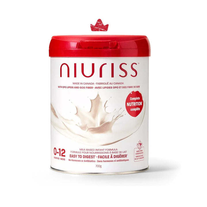 NIURISS - Infant Formula - Complete Nutrition - Canadian Milk - 0-12 months - 700g