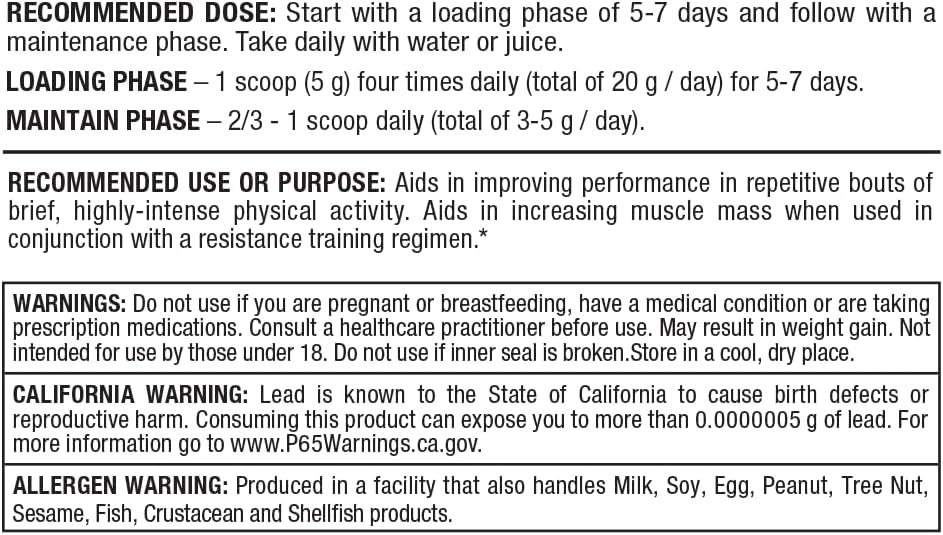 ALLMAX – Creatine Monohydrate Powder – 1000 g, 200 Servings
